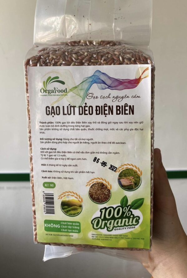 Gạo lứt dẻo Điện Biên