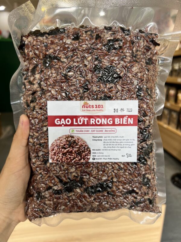 Gạo lứt sấy rong biển - Hình ảnh 2