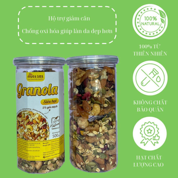 Granola siêu hạt