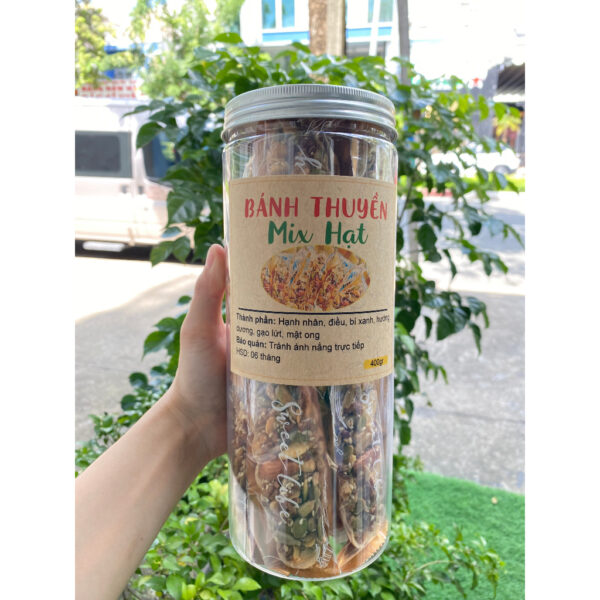 Bánh thuyền mix hạt dinh dưỡng - Hình ảnh 2