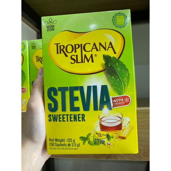 Đường kiêng lá cỏ ngọt STEVIA TROPICANA SLIM - Hình ảnh 2